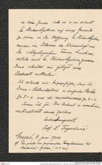 Nachlass Franz Steindachner, Brief von L. Trgovcevic´ an Franz Steindachner (09.06.1904), Inv.Nr. 550.02, Seite 2